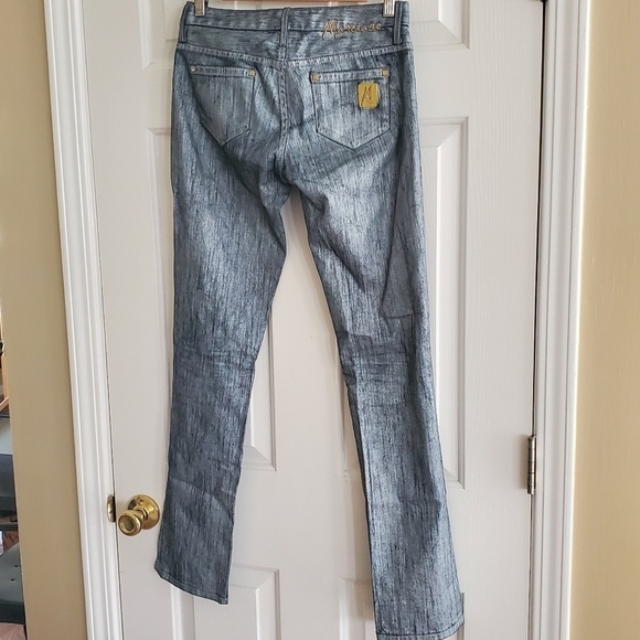 Marciano jeans metalic coated size 26 - Picture 4 of 6